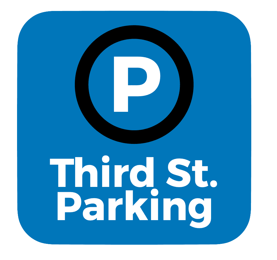 Third St. Parking Logo